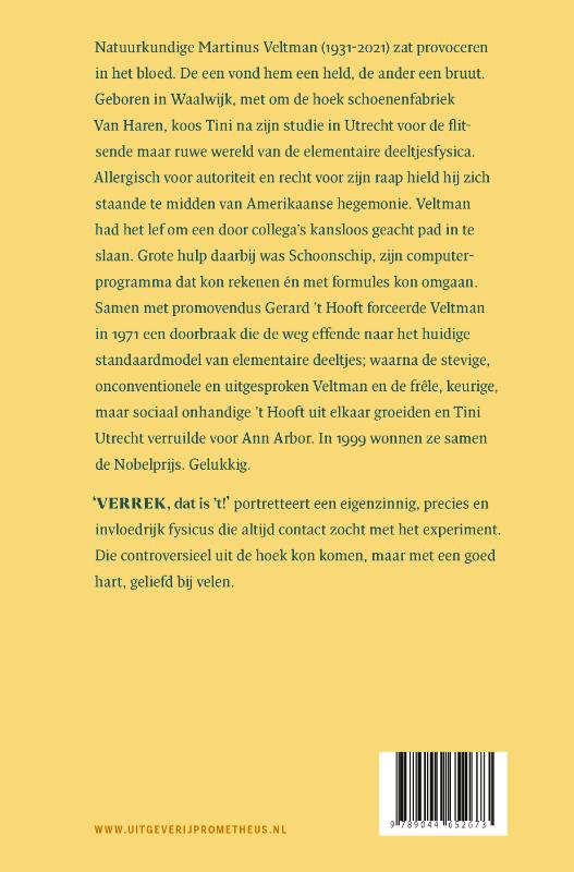 Verrek, dat is 't! achterkant