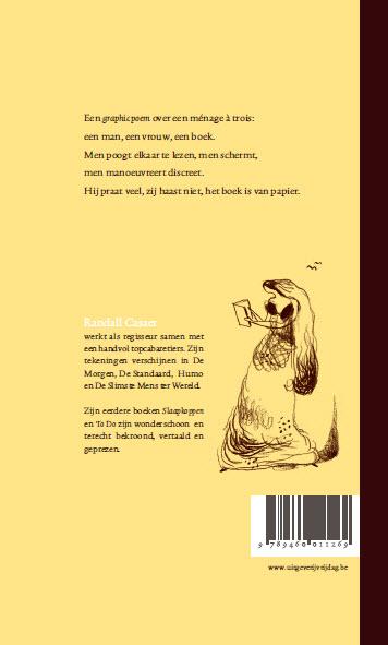 Ik zie u gaarne met een boek achterkant