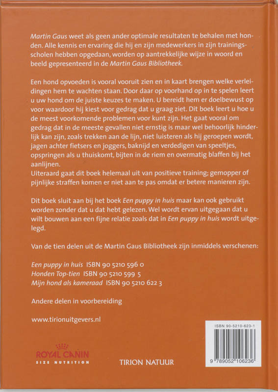 Een Hond Om Van Te Houden achterkant