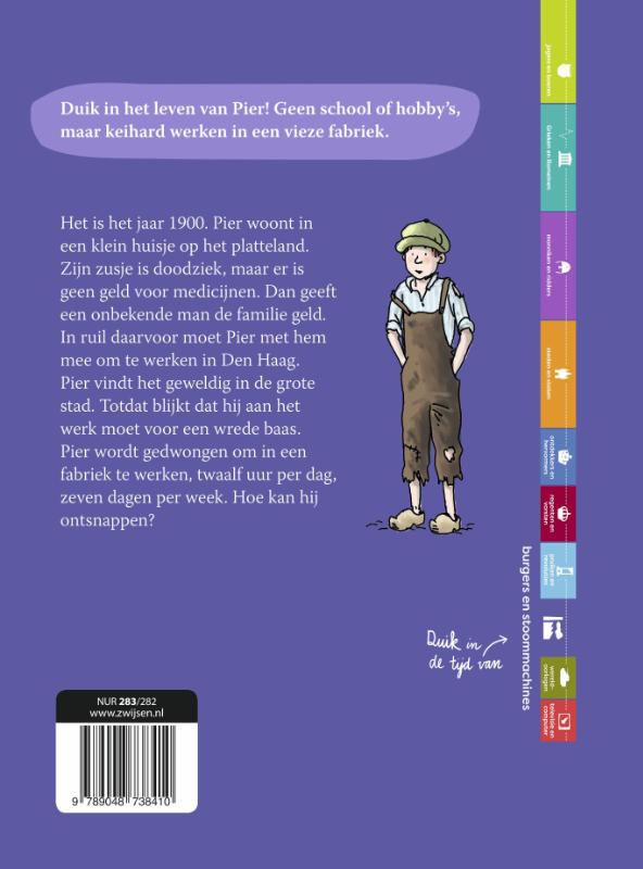 Duik in de tijd van  -   Laat me gaan! achterkant