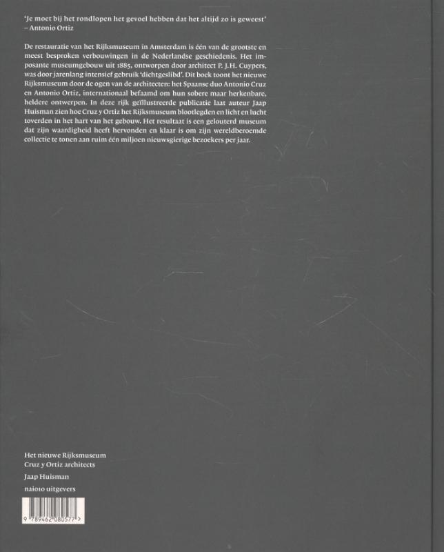 Het nieuwe Rijksmuseum achterkant