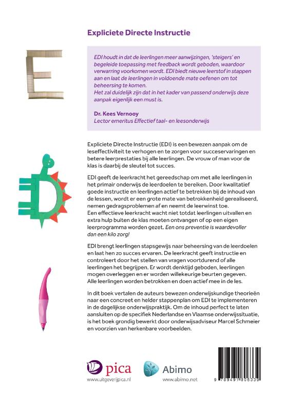 Expliciete directe instructie achterkant