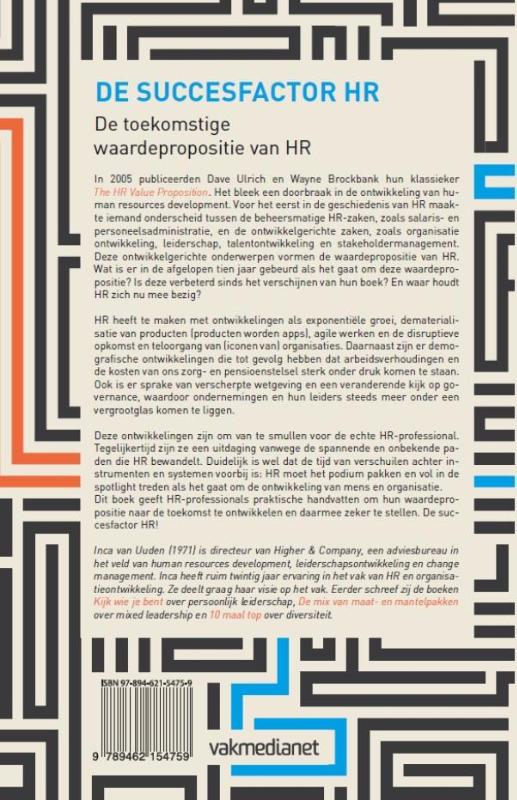 De succesfactor HR achterkant