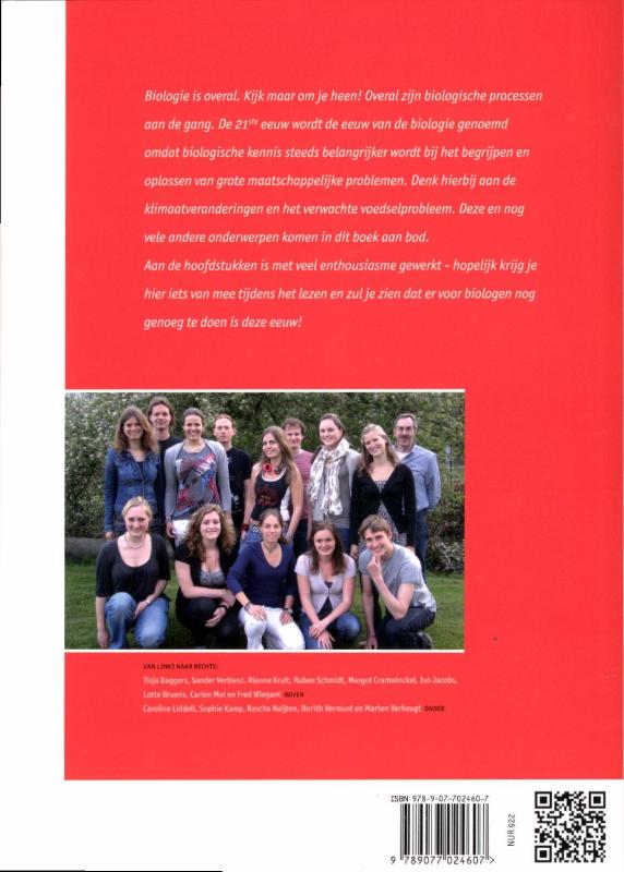 Biologie in de 21ste eeuw achterkant
