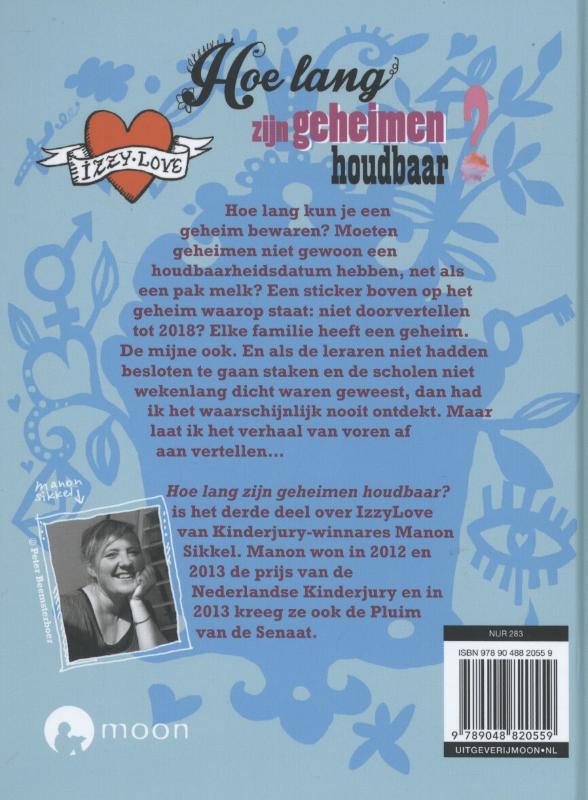 Hoe lang zijn geheimen houdbaar? / IzzyLove achterkant