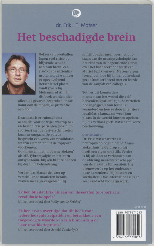 Het beschadigde brein achterkant