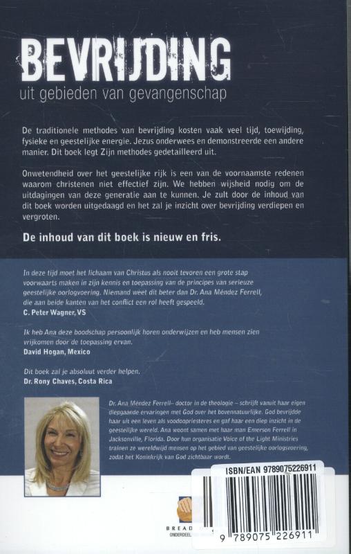 Bevrijding uit gebieden van gevangenschap achterkant