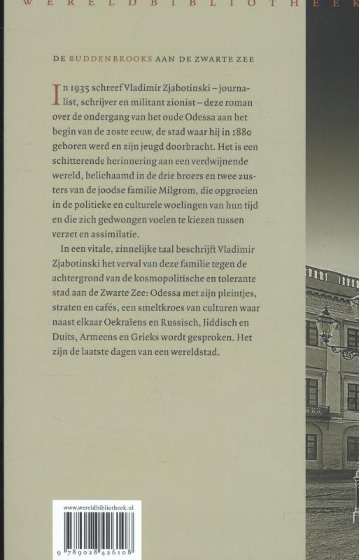 Afscheid van Odessa achterkant