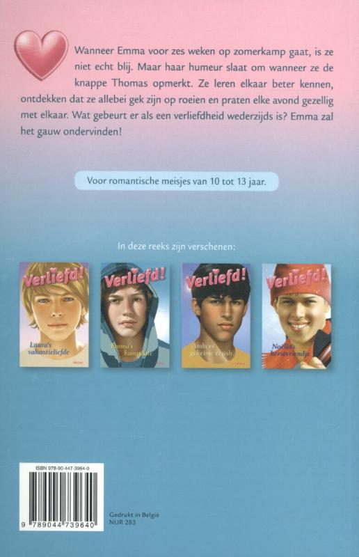 Emma's kampdate / Verliefd! achterkant