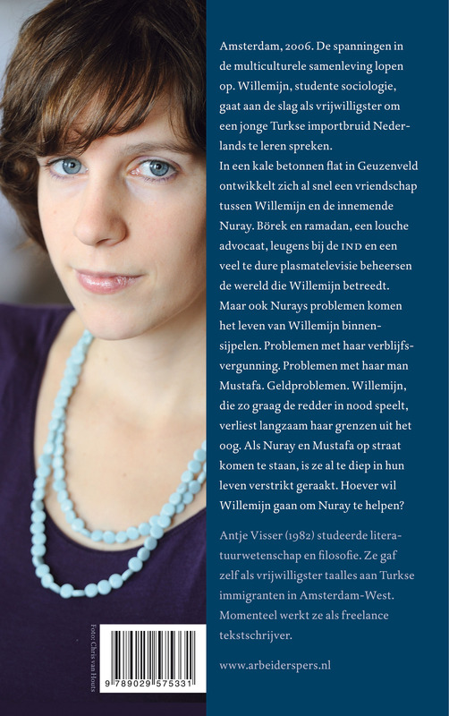 De vrijwilligster achterkant