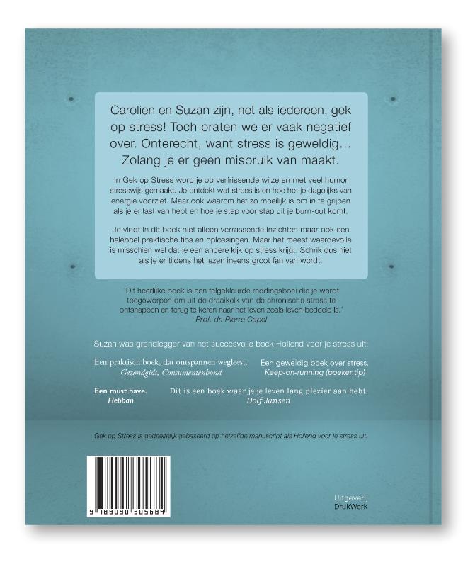 Gek op stress achterkant