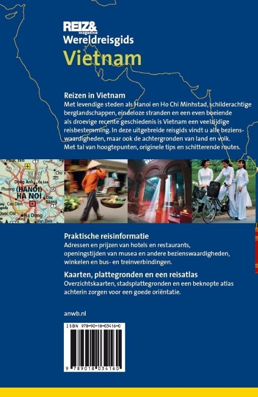 Vietnam / ANWB zon & zee achterkant