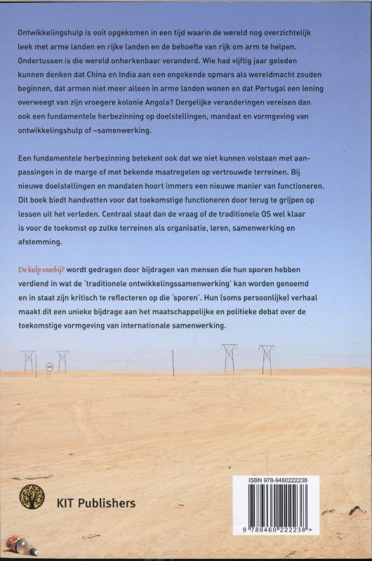 De hulp voorbij achterkant