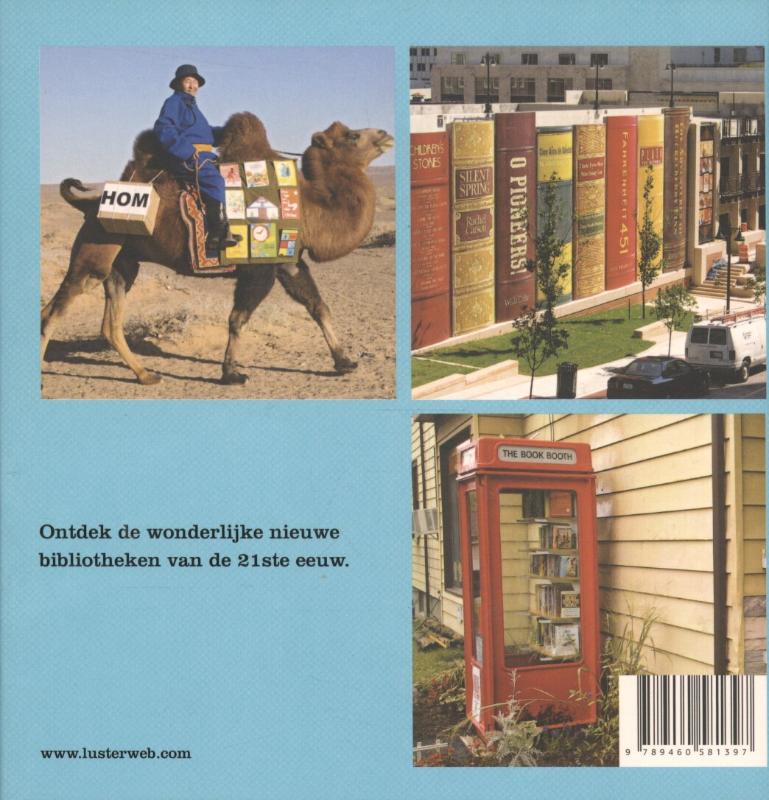 Buitengewone bibliotheken achterkant