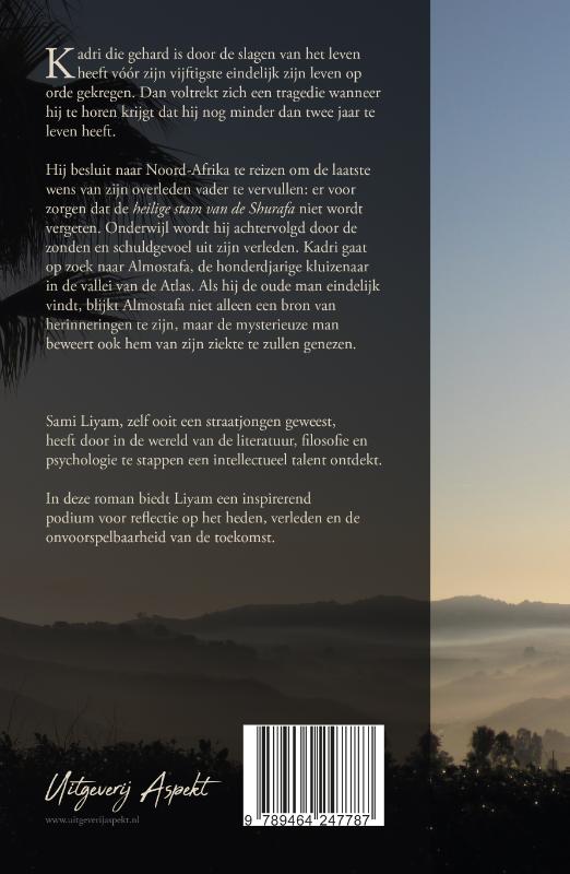 In de schaduw van het verleden achterkant