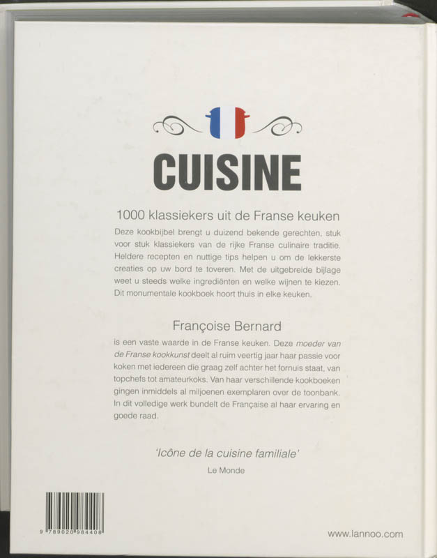 Cuisine achterkant