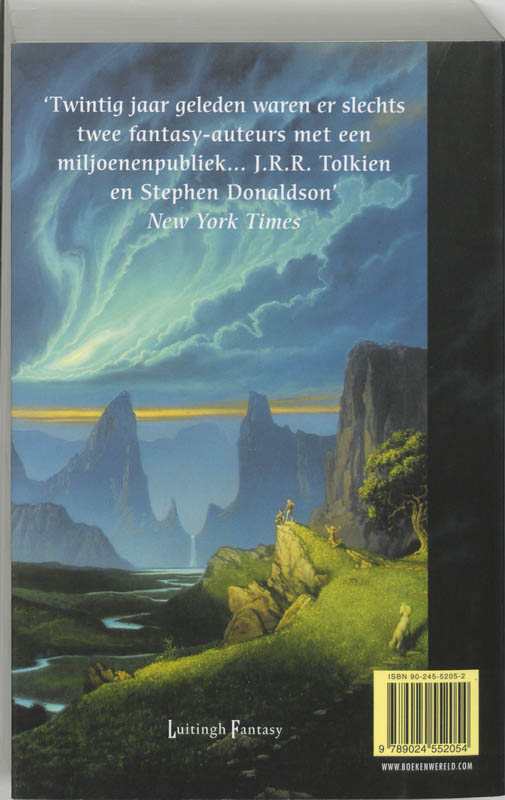 De runen van aarde / De laatste kronieken / 1 achterkant