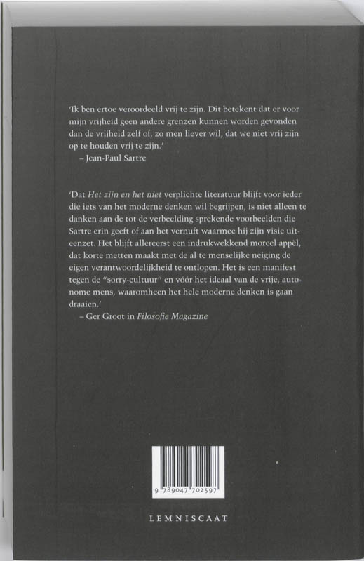 Het zijn en het niet achterkant