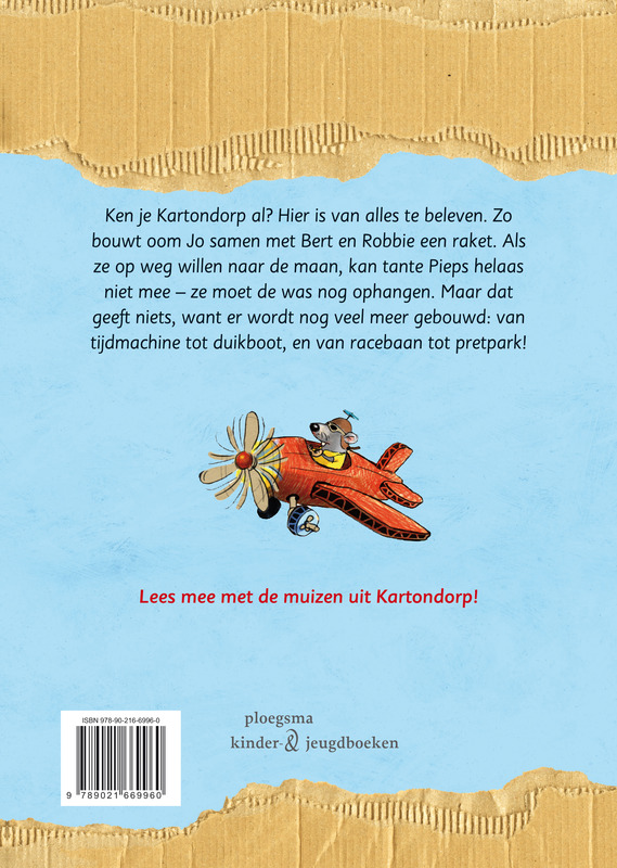 De muizen uit Kartondorp / Lang leve Kartondorp achterkant