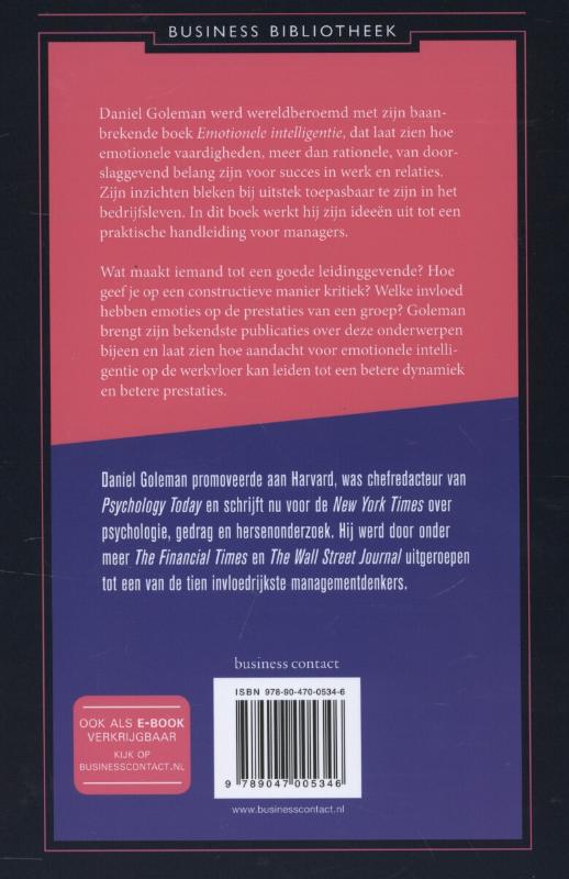 Over leiderschap achterkant