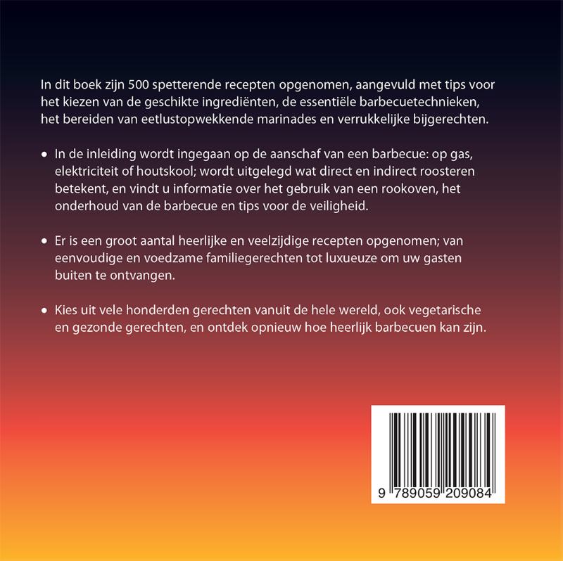 500 barbecuegerechten achterkant