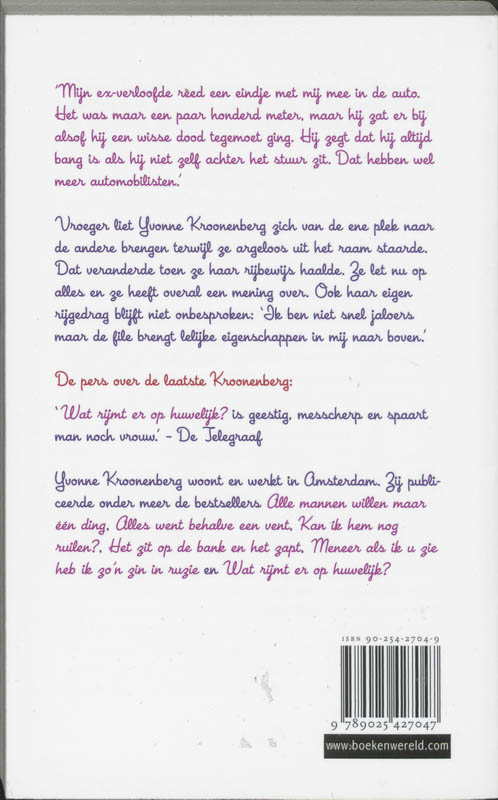 Een Ster Aan Het Stuur achterkant