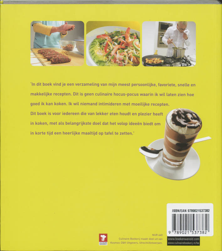Lekker snel / Culinaire boekerij achterkant