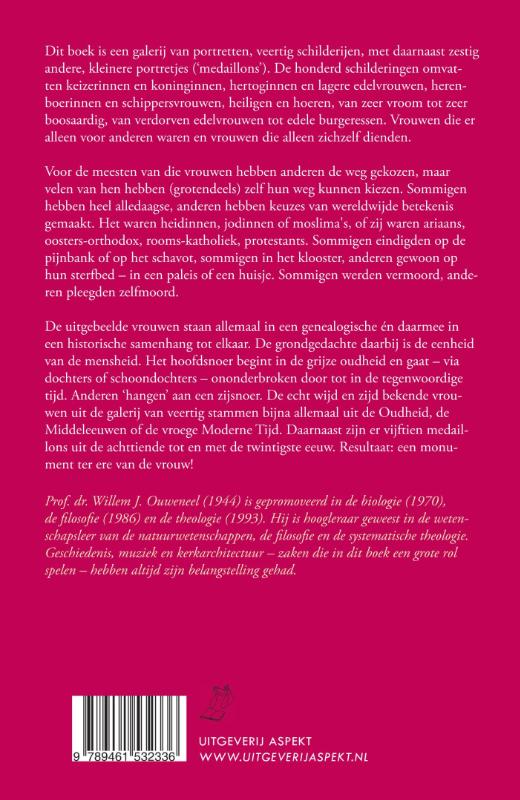 Een snoer van vrouwen achterkant