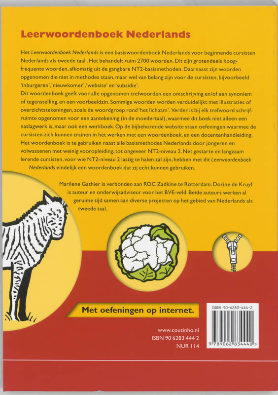 Leerwoordenboek Nederlands achterkant