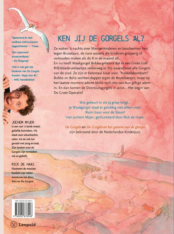 De Gorgels en de grote operatie / Gorgels achterkant