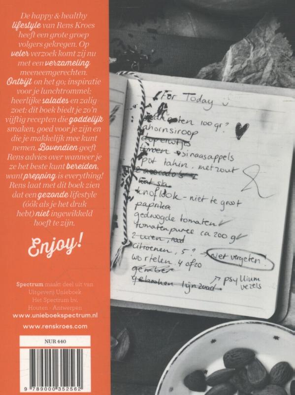 On the go achterkant