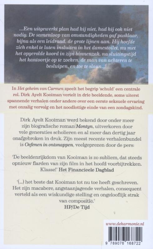 Het geheim van Carmen achterkant