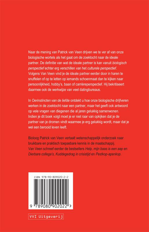 Oerinstincten van de liefde / Apemanagement achterkant