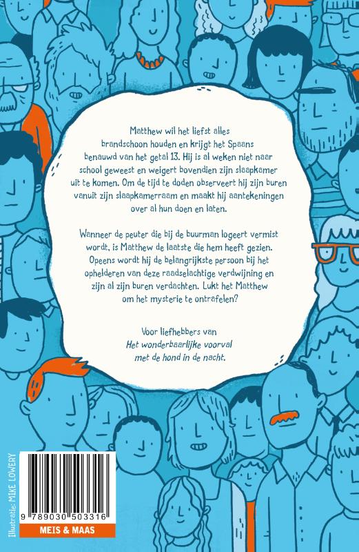 De Goudvisjongen achterkant