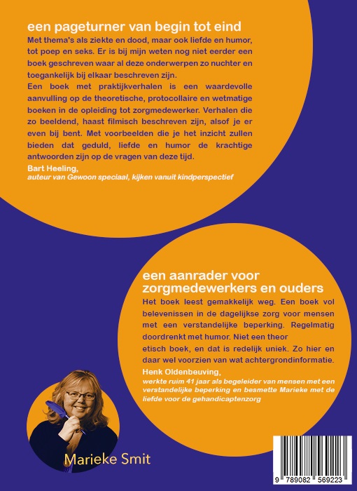 Marieke in de zorg / Marieke in de zorg / 1 achterkant