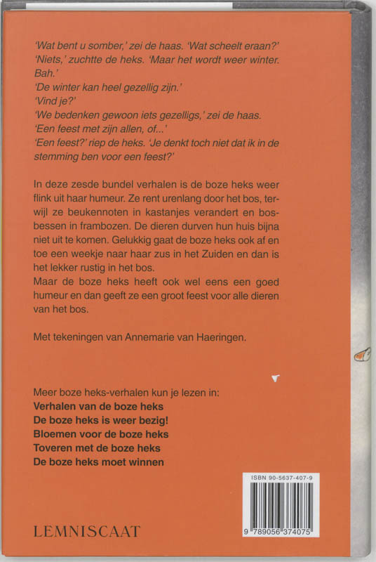 De boze heks geeft een feest achterkant