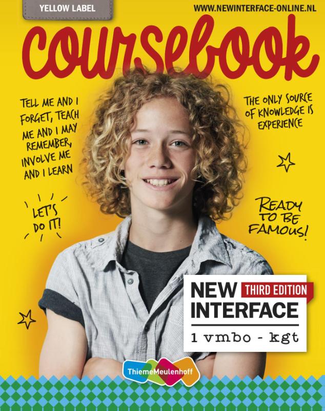 New interface 1 vmbo-kgt; Yellow label Coursebook
