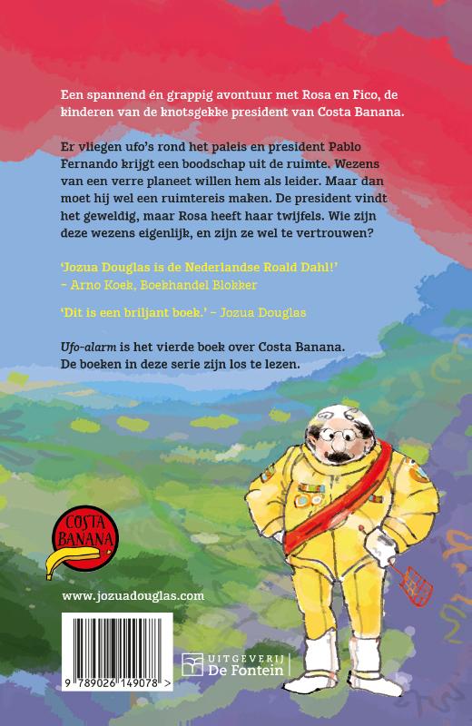 Ufo-alarm / Costa Banana achterkant