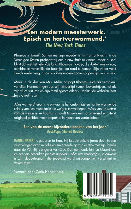 Alles wat verdrietig is, is onwaar achterkant