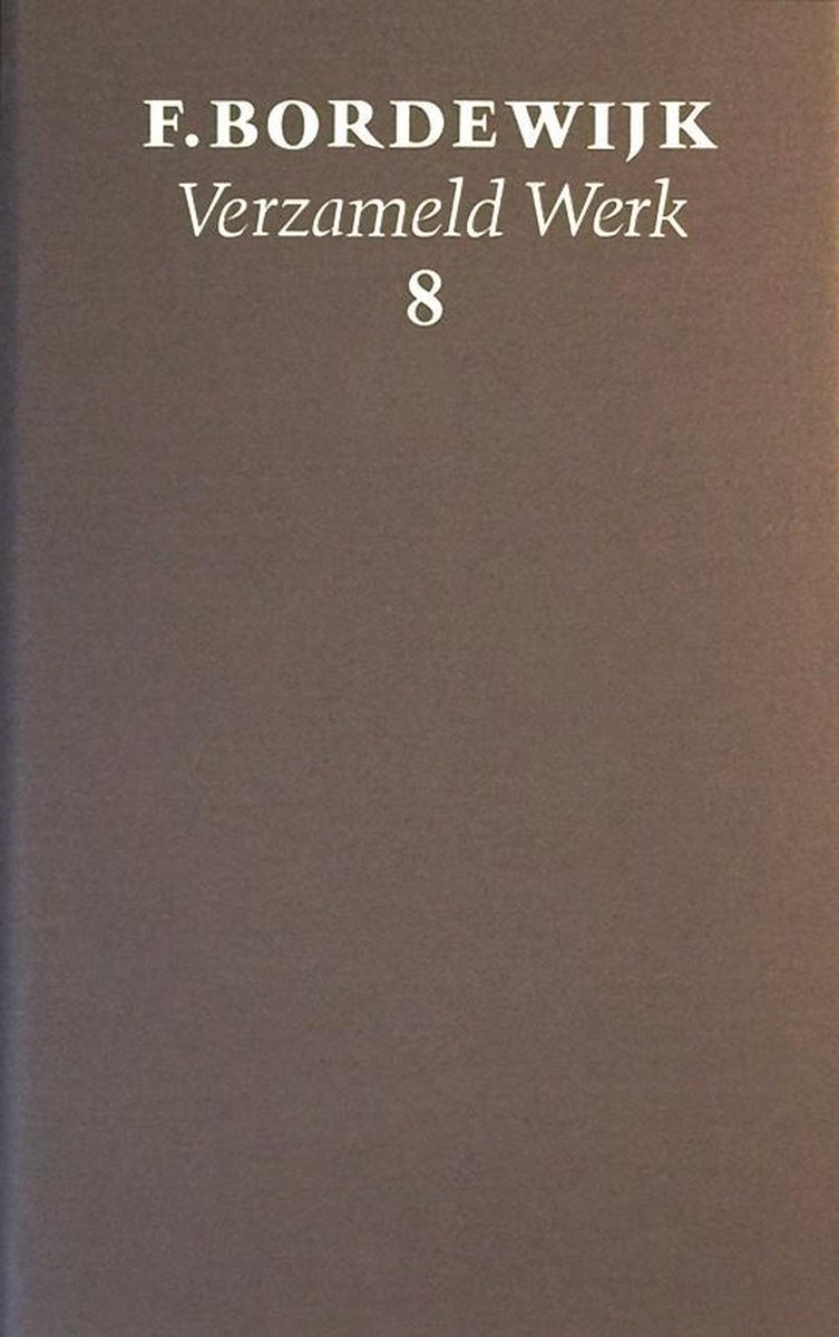 Verzameld werk / 8