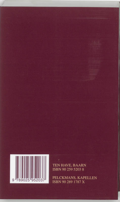 Gezongen Liedboek achterkant