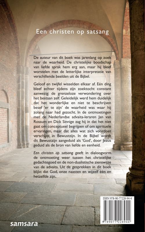 Een christen op satsang achterkant