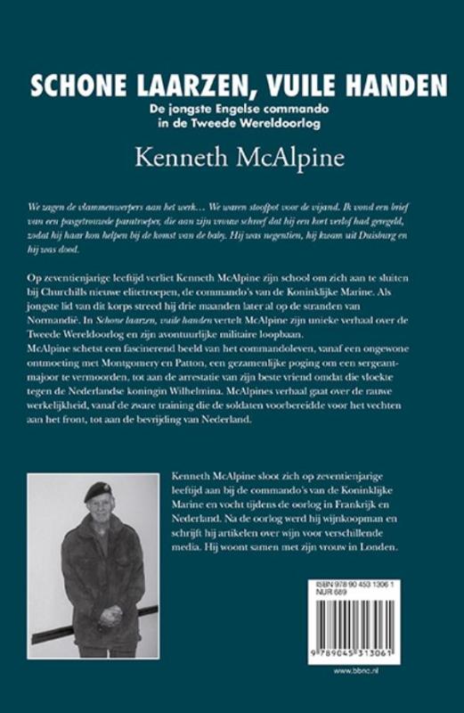 Schone laarzen, vuile handen achterkant