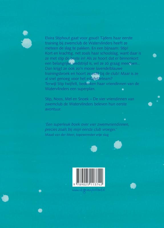 Stip het sprintkanon / Watervlinders / 1 achterkant