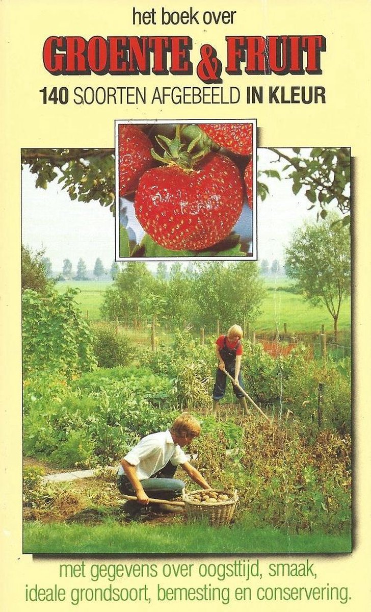 Boek over groenten en fruit