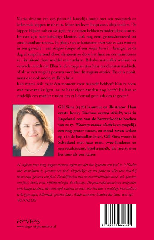 Waarom het mama geen zak kan schelen achterkant