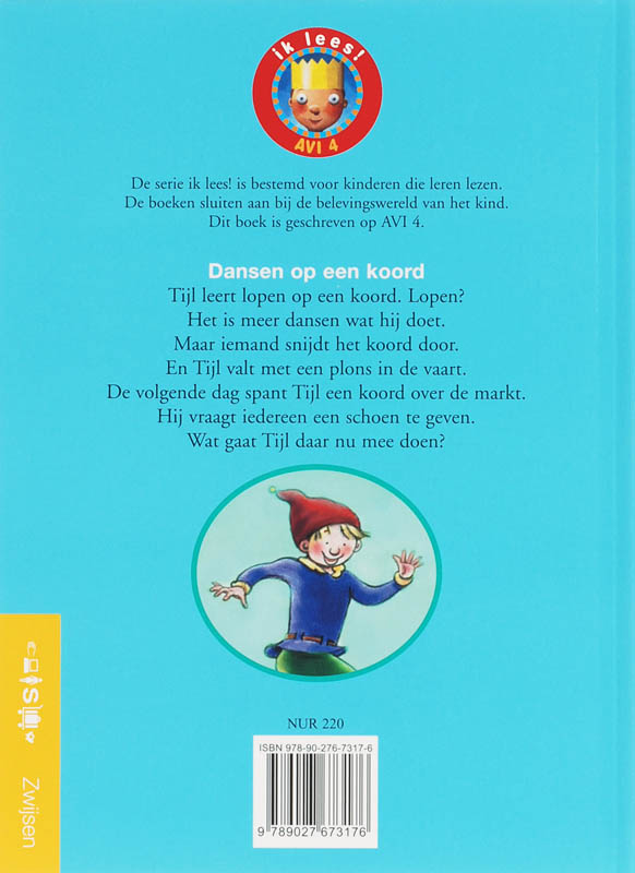 Ik Lees Dansen Op Een Koord achterkant