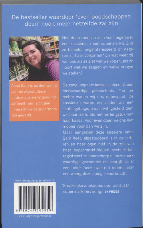 De Kassiere achterkant