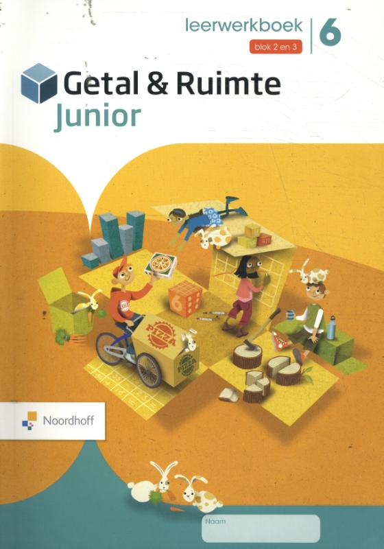 Getal & Ruimte Junior groep 6 blok 2 en 3 leerwerkboek