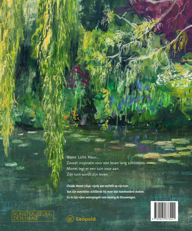 In de tuin van Monet / Kunstprentenboeken achterkant